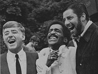 l to r: Peter Lawford, Sammy Davies Jnr & Jerry Lewis