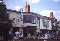 The Dirty Duck pub in Stratford upon Avon